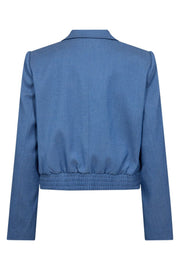 Tobber Denim Blazer 30319 | Blue | Blazer fra Co'couture