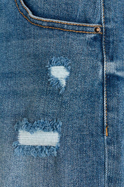Bagger Shorts | Medium Blue Denim | Shorts fra Freequent
