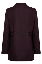 Almira Fitted Blazer 30365 | Plum | Blazer fra Co'couture