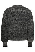 Row Melange Knit 32171 | WeißSchwarz | Strickmode von Co'couture