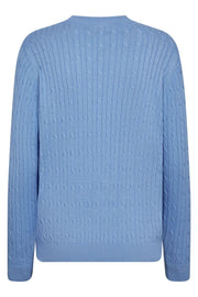 Dodo Pullover 207385 | Vista Blue | Strik fra Freequent