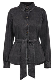 Lisea Shirt 206690 | Vintage Grey Denim | Shirt fra Freequent