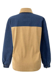 Asta Corduroy Jacket | Blue Denim Sand | Jakke fra Liberté