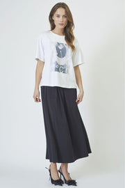 Siara Bow Oversize Tee | T-Shirt fra Co'couture