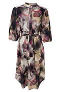 Filora Dress | Plum Flower | Kjole fra Black Colour