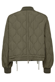 Karie Quilt Jacket  | Dusty Olive | Jakke fra Mos Mosh