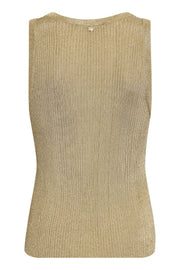 Relena Imanja Knit Tank Top  | Gold | Strik fra Mos Mosh