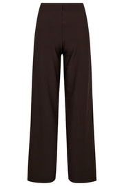 Henne Wide Pants | Dark Brown | Bukser fra Liberté