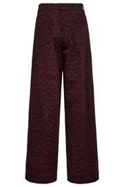 Leo Wide Pant 31287 | Winered | Bukser fra Co'couture
