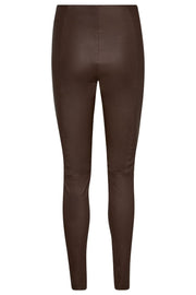 Lucia Stretch Leather Legging  | Rain Drum | Skindbukser fra Mos Mosh