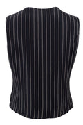 Chicago Vest 40497 | Black Stripe | Vest fra Black Colour