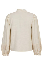 Marlowe Deco Blouse 164391 | Ivory | Bluse fra Neo Noir