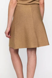 SRHenrietta Short Skirt | Tiger's Eye Melange | Nederdel fra Soft Rebels