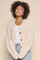 Ine V-Neck Knit Cardigan | Birch | Strik fra Mos Mosh