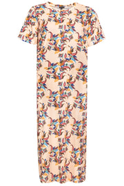 Alma T-Shirt Dress | Vanilla Multicolor Pasiley | Kjole fra Liberté