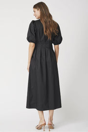 Poppy Pleat Dress 36464 | Black | Kjole fra Co'couture