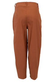 Beverly Barrel Pant | Camel | Bukser fra Black Colour