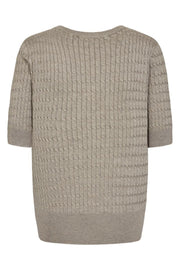 Dalva Pullover 205549 | Silver Mink Melange | Strik fra Freequent