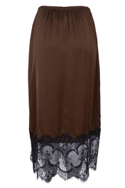 Isabella Skirt | Coffee | Nederdel fra Black Colour
