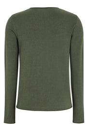 Marla O-Neck Roll Edge Knit | Tea Leaf | Strik fra Soft Rebel