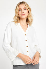 Naja shirt 54631 | Off White | Skjorte fra Gustav