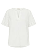 Ane Blouse 207617 | Star Off-White | Bluse fra Freequent – nedsat