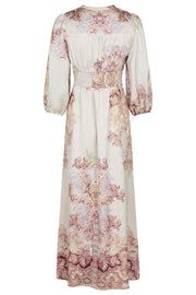 Stellar Artist Paisley Dress | Ivory | Kjole fra Neo Noir