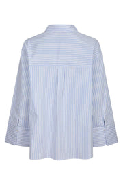 Dita Mini Stripe Shirt | Light Blue | Skjorte fra Neo Noir