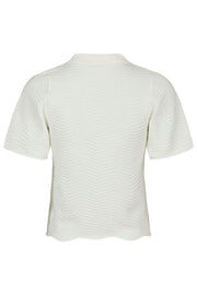 Soko Wave Knit Tee | Off White | T-Shirt fra Neo Noir