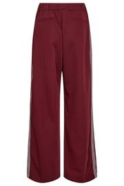 AminaCC Crease Pant | Burgundy | Bukser fra Co'Couture