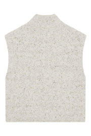 Grsnemes Waistcoat 206732 | Moonbeam Melange | Strik fra Freequent