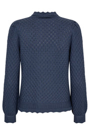 Gina Pullover 205040 | Vintage Indigo | Strik fra Freequent