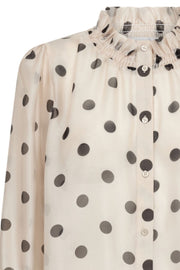 DrewCC Dot Shirt | Black | Skjorte fra Co' Couture