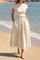 Poplin Skirt | Ecru | Nederdel fra Atelier C