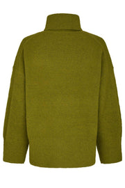Naline Knit Blouse | Sage Green | Strik fra Neo Noir