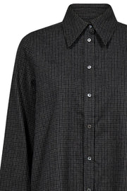 Ayen Check Shirt | Phantom | Skjorte fra Mos Mosh
