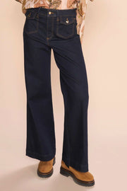 Colette Hybrid Jeans | Dark Blue | Jeans fra Mos Mosh