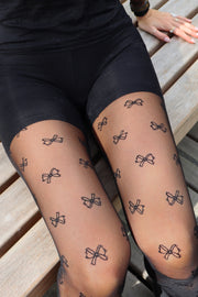 Isa Legging | Black Bow | Leggings fra Liberté