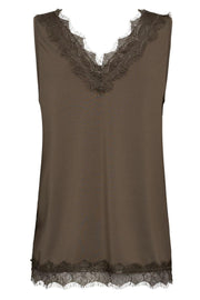 Bicco Top 206329 | Morel | Top fra Freequent