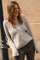 Thora V-neck Knit | Feather Gray | Strik fra Mos Mosh