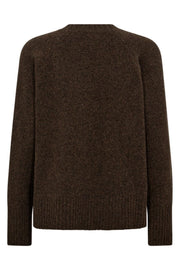 Roger Cardigan 32194 | Mocca | Strik fra Co'couture
