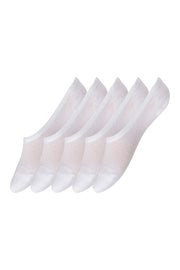 Decoy Footies Quick Dry 5 Pack | Hvid | Footies fra Decoy