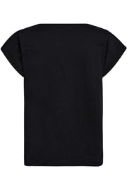 The KissCC Tee | Black| T-Shirt fra Co'couture