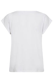 Night Out Tee 33118 | White | T-Shirt fra Co'couture