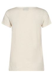 Mili O-Ss Tee | Sea Salt | T-shirt fra Mos Mosh