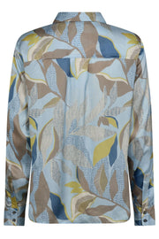 Taylor Florie Shirt | Cashmere Blue | Skjorte fra Mos Mosh
