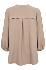 Tulip Blouse 204289 | Simply Taupe | Bluse fra Freequent