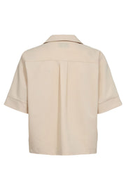 Panna Ss Shirt | Sand | Shirts fra Liberté