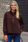 Bianca Blouse 2845 | Bordeaux | Bluse fra Prepair