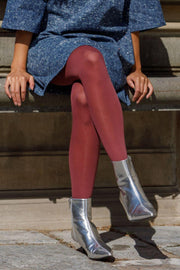 Asta Tights | Plum | Tights fra Black Colour